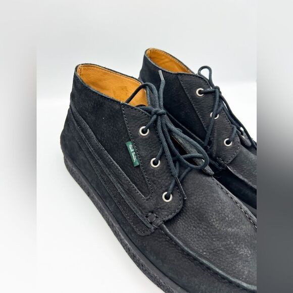 Paul Smith Suede Chukka Lace Up Loafers Boots Black 8 main image 5